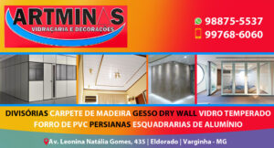 ARTMINAS VIDRAÇARIA E DECORAÇÕES